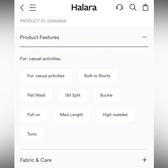 [Halara] NWT Waisted Decorative Buckle Split 2-in-1 Maxi
Casual Skirt - Picture 7 of 12